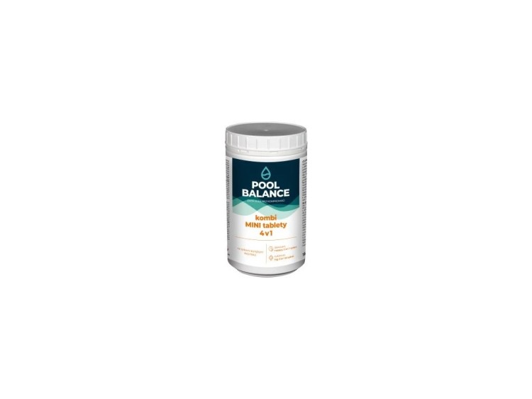 Pool Balance kombi tablety MINI 1,2kg Pool Balance kombi tablety MINI 1,2kg - Zahradní a sezónní produkty Bazénová chemie